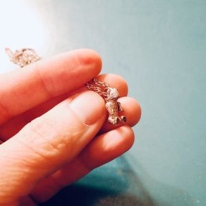 Vintage Tiffany & Co Bear Sterling Silver Necklace